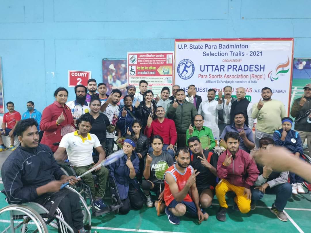 1st U.P. State Level Para Badminton Championship-2022